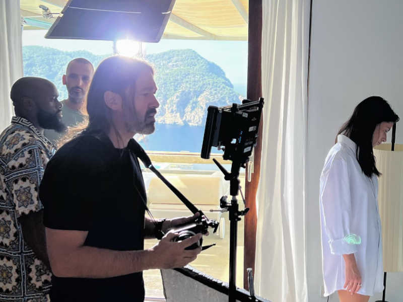 Behind the scenes Ibiza film production with Tupra Studio