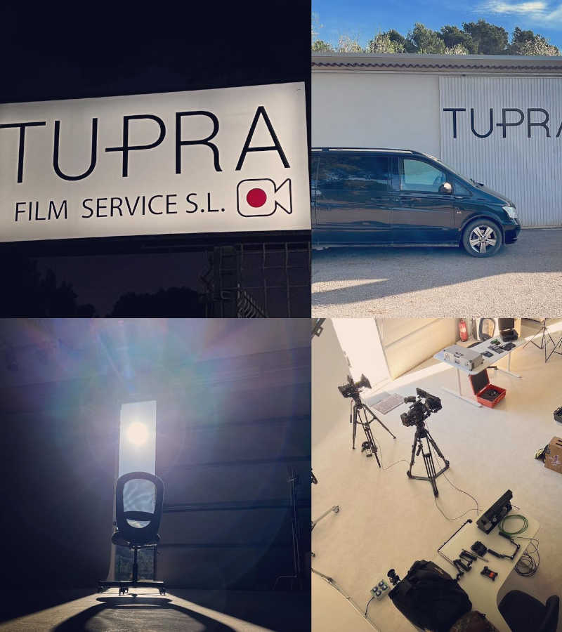 Professional film crew in Ibiza offering the best equipment